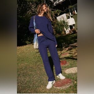 Free People Malibu Sweater Pants in size XL